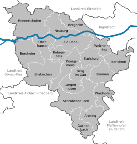 Grüß Gott im Landkreis Neuburg-Schrobenhausen!
2 Städte - 2 Märkte -14 Gemeinden - Alle in einem Portal!