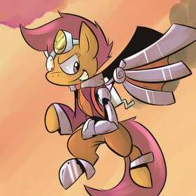 I ride a scooter to good Im a rainbow dash fan AND @MylittleCheery and @MyLittle_CS's sister and a CMC RP account IRL
