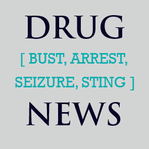 National drug news - Drug Busts, Drug Arrests, Drug Seizures, Drug Stings.