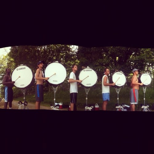 The official Twitter account for the 2012 Bluecoats Bass Line.