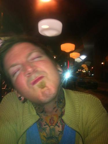 BurntSnausages's profile picture. A cute, gentle tattooed lad that drives around on the Zamboni while packing away the finest doller store Snausages and sippin a room temp Fresca!