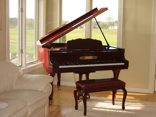 We specialize in the fine art of piano restoration. Anything from severe fire or water damage, to light touch-up, or tuning.