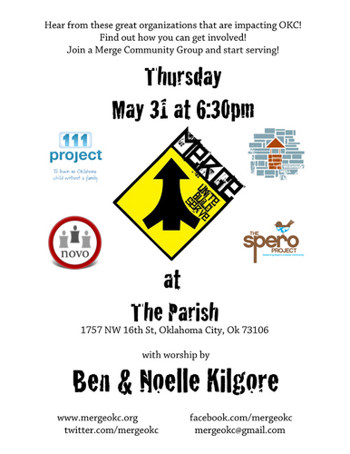 MergeOKC's profile picture. Merge exists to unite individuals in the same life stage to build meaningful relationships and serve the community.