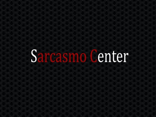 SarcasmoCenter's profile picture. Notícias e comentários de um babaca preguiçoso que não tem nada o que fazer
