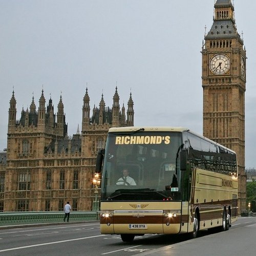 01763 848226 Luxury Coach Hire Company with extensive coach day trip and tours. For bus service updates see @richmondsalerts