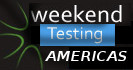 Americas Chapter of the Weekend Testers - http://t.co/GNQaFFUBKk Test, Learn, Contribute.