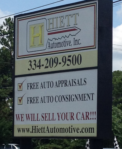 hiettauto's profile picture. http://t.co/JxOvp2Lg1E Hiett Automotive Auburn AL the best place to buy used cars on Opelika Road