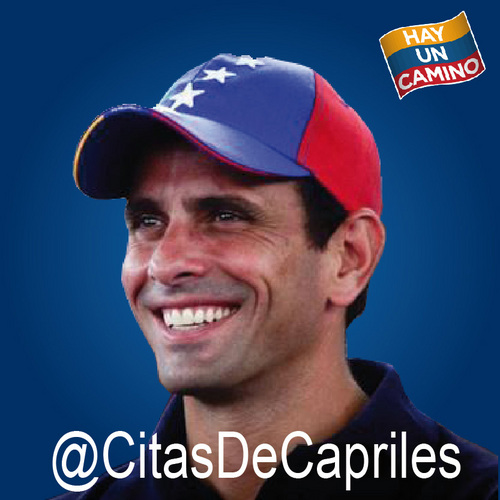 Twitter con el discurso oficial del Candidato a la Presidencia de Venezuela. Biografía: http://t.co/Avkajze8Wt #CitasDeCapriles @HayUnCamino #CaprilesPresidente