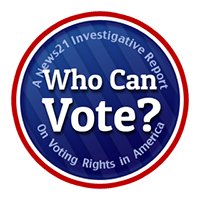 Carnegie-Knight Foundation investigative reporting project exploring voting rights in America. Links, updates and behind the scenes info from the @News21 team.