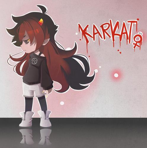 JUST DON' CALL ME KARKITTY! *twitches at the sound of the name* ((Real and role play account. Female karkat vantas))