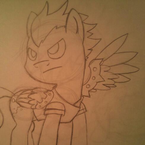 Eccentric, loud, adventurous, equal parts rude/gentleman/pegasus, eyes that make a hawk jelous.