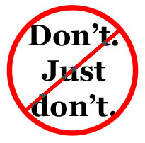 JUST DON'T! 
Follow if you hate everyone. 
Send the things people do that piss you off to: superobnoxious@yahoo.com