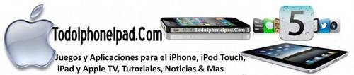 TodoIphoneipad's profile picture. Juegos y Aplicaciones Para iphone, ipod Touch,ipad,Apple TV,Tutoriales,Noticias & Mas.