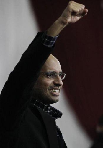 Saif Al-Islam Is The Face Of A Good Man Of the 21 St Century!, Persecuted by 40 Countries for Didn't Deal With Terrorists a Sharia Law Constitution For His PPL.
