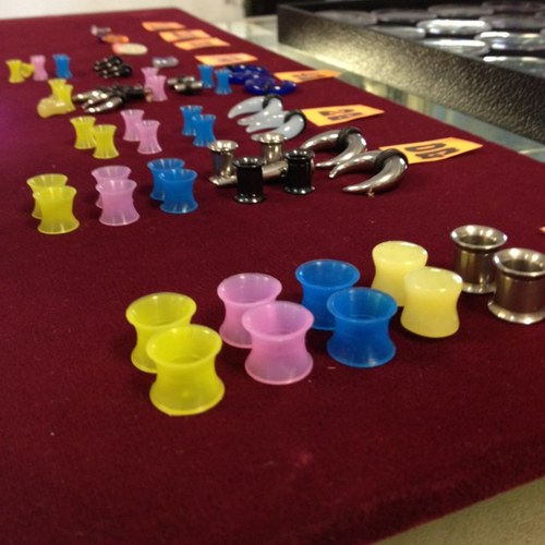 body jewelry: plugs, tunnels, tappers you name it we got it!