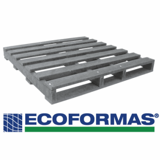 Nos esforzamos por ayudar a alcanzar los objetivos medioambientales en las empresas. Nuevos Pallets plásticos fabricados con material reciclado.