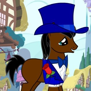 ((#R34 RP MA))this brown loving stallion love to flirt with the mares in this town and they love the shades ;3 My Marefriend is @R34Radiant ((bi and straight))