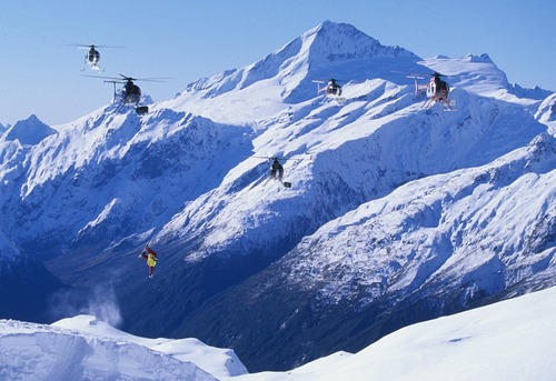 The coolest freeride event on snow... Just add helicopters!