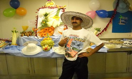 workin in offshore catering comp. ESS Compass group India support service world wide.