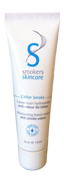 La marque cosmétique vous présente L'AFTER SMOKE : La crème mains ANTI-ODEUR DE TABAC