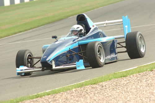 Love motor racing! Marshal at Donington.