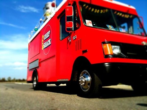 we are the red truck in the @chefshack1 fleet! follow us for menus, where we are and whats the haps in the truck! #foodtrucking