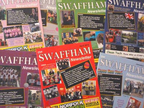 The Swaffham Newsletter brings local news, views and ads to 5,500 homes and businesses in town and beyond. Email swaffhamnewsletter@gmail.com