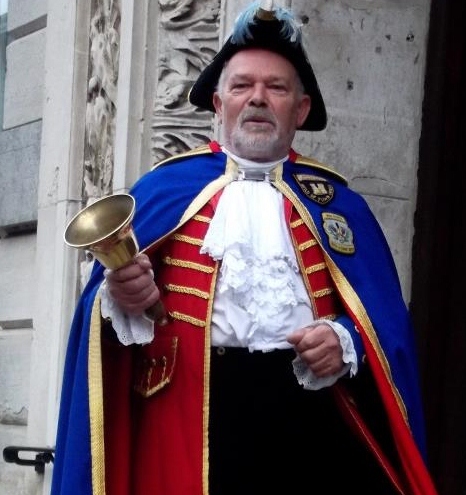 Town Crier for the small seaside town of Swanage.