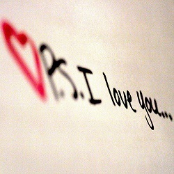 P.S. I♡U PS I love you
