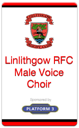 Linlithgow Rugby Club boasts the only Rugby Club Male Voice Choir in Scotland.