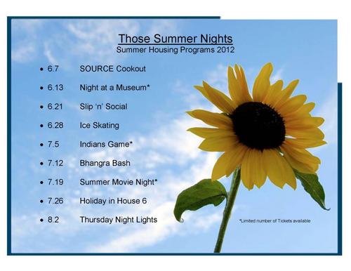 Summer 2012 at Case Western Reserve University!