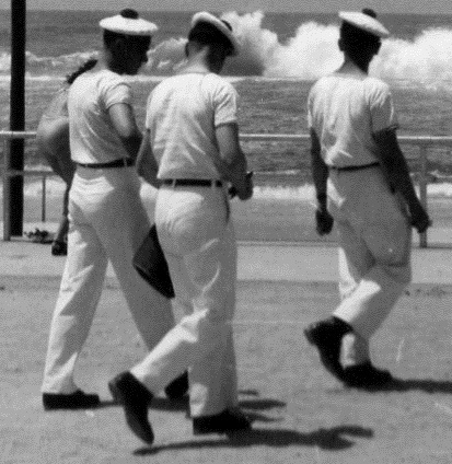 shefails2follow's profile picture. Understanding the world less and less everyday.  (Sailors on the Corniche Casablanca Morocco: Picture credit: my grandfather 1950s)