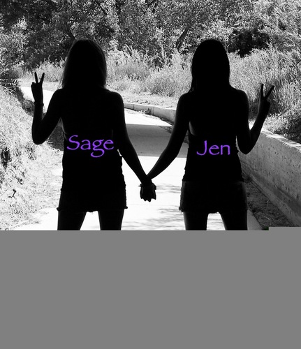 Hai! x) Owned by- Jennifer & Sage BFFL's! Jennifer- ~Instagram & Tumblr ~Music. Sage- ~Photography ~Glee ~Once Upon A Time ~Dance  K bye! :)