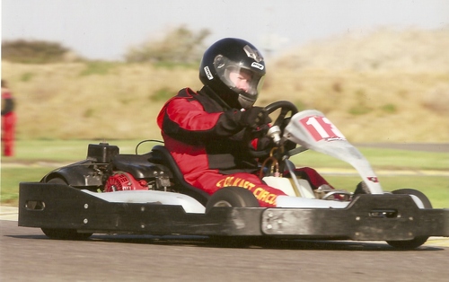 Karting at Lydd Kart Circuit as much as possible