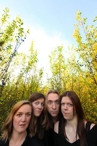 Get this,We're a quartet of funny mongers with a wildly anarchic brand of comedy.