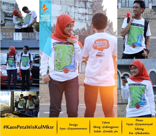 Makassar Clothing & Zouvenir | Culture Industry | Berkampanye budaya Makassar lewat baju kaos | CP: @ardhesaurus