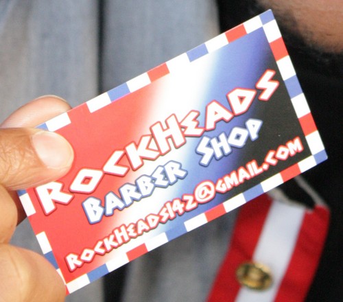 @RockheadsBarber is the official twitter for Rockheads Barbershop which is located at 141-18 Rockaway Blvd. in Jamaica, NY.  @EvaMarieKing transmits all tweets.