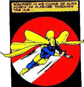 Proud member of the Justice Society of America. Wearing the Helmut of Nabu and the Amulet of Anubis is a privilege! Be on your guard! Silver Age