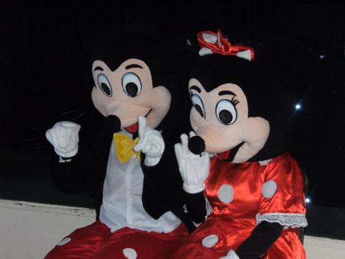 Add a touch of magic to your childs day, by hiring our Mickey and Minnie mascots for birthday partys etc :-D