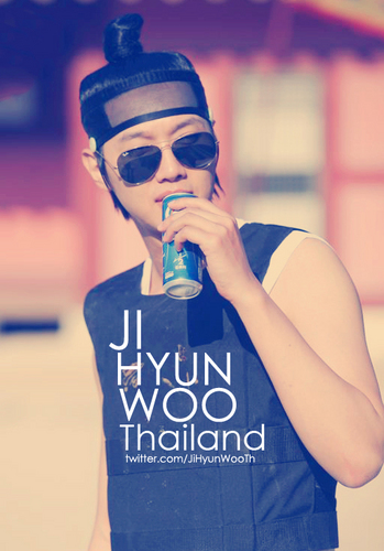 This is Ji Hyun Woo's fan club official in Thailand