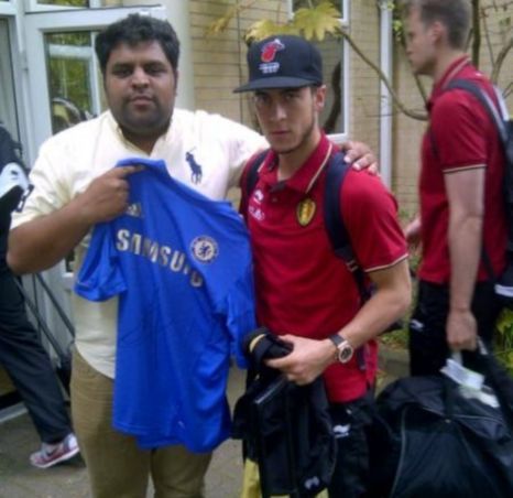 I will be tweeting stats about Eden Hazard, the new chelsea forward!