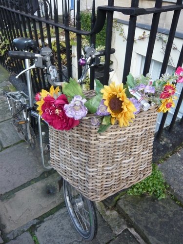 Bikes in Bloom is a decorative and fun way to promote the gentler side of cycling, and to raise the profile of cycling within Bath. Make yours a blooming bike!