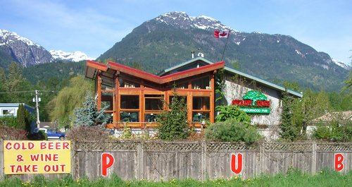 Come grab a beer with the locals at the Shady Tree Pub. Great Food, Cold Beer. Voted #1 Pub, Sports Bar, Service and Appetizers in Squamish! Come for a visit!