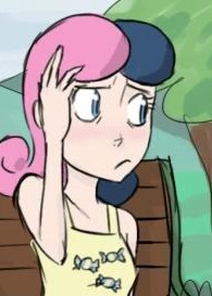 Hi there I'm a candy maker who makes lots of delicious sweets. Come to my shop if you would like anything. ((part of #humanponies rp))