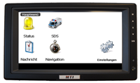 Hersteller von Fahrzeug Navigation & Kommunikation Systeme für das Tetra Netz von die Deutsche Behörde .
