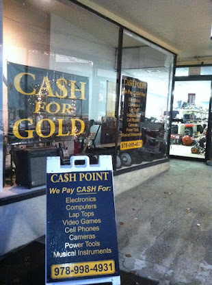 Cash Point buys and sells gold, electronics, laptops, musical instruments, and more to all of Beverly, MA. 978-712-8871