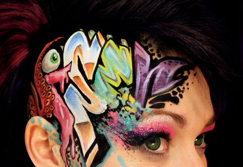 Im a graffiti artist, body painter and wiseman. Im also on Tv..... SyFy's Naked Vegas!