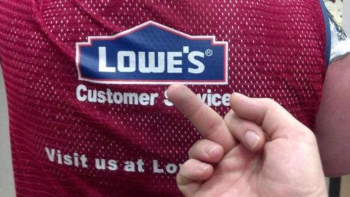 Disgruntled #lowes employee. This place sucks! follow me and listen to me vent all my frustration out. #lowes #team48 #disgruntled #work #sucks