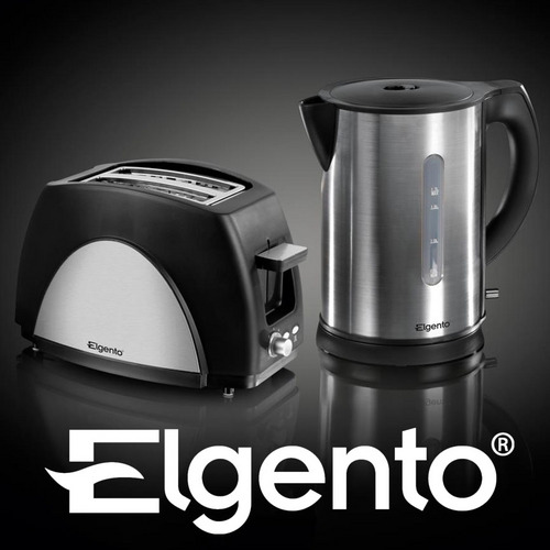 THE FIRST TASTE IS WITH THE EYES: Elgento is a superb range of small domestic kitchen appliances which have been designed with quality, style and value in mind.