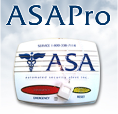 The ASAPro medical alert system is a great way to keep peace of mind for individuals living at home alone. Accidents happen stay safe with the ASAPro.